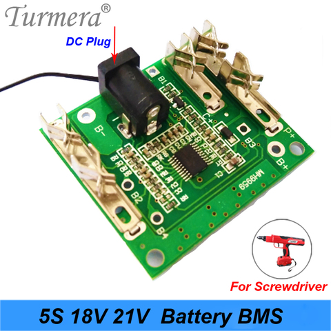 5S 18v 21v 20A 18650 Li-Ion baterías de litio BMS para destornillador Shura cargador Junta de Protección de 18v 21v taladro eléctrico A1 ► Foto 1/4