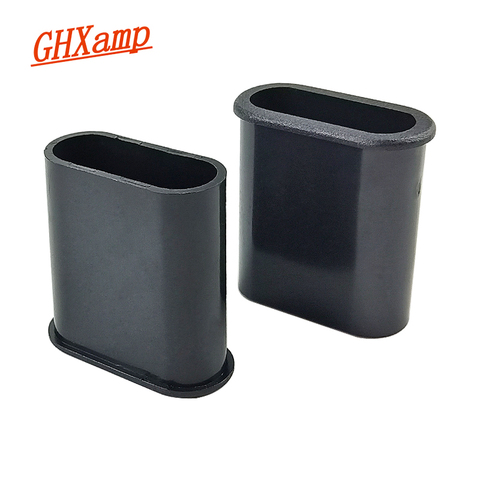 GHXAMP 37mm * 16mm Tubo de guía ovalado tubo de altavoz de fase adecuado para altavoces de 2,5 pulgadas 4 nuevo ABS plástico 2 unids ► Foto 1/6