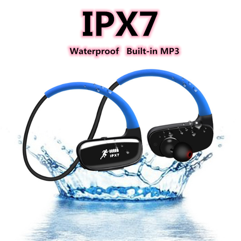 Sptuo-auriculares IPX7 impermeables para correr, deportivos, HiFi, Mp3, música, Bluetooth, para Iphone, Huawei, Xiaomi ► Foto 1/6