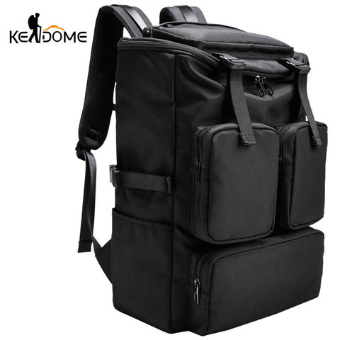 Mochila de viaje al aire libre para hombre y mujer, bolsa de viaje para acampada, deportes de montaña, equipaje para senderismo, ordenador, X331D, 45L 80L ► Foto 1/6