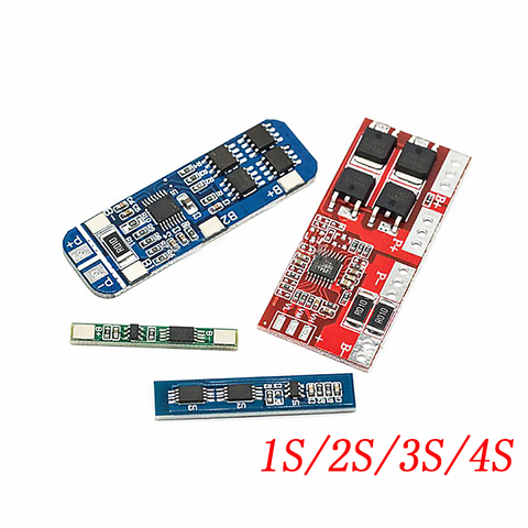 1S 2S 3S 4S 3A 20A 30A Li-Ion de la batería de litio 18650 cargador PCB Placa de protección BMS para Motor de taladro Lipo celular para ► Foto 1/6