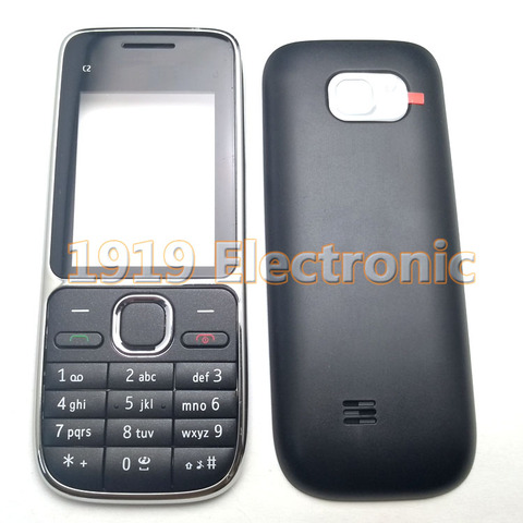 Funda de teléfono con sello hebreo o teclado ruso o Inglés para Nokia C2-01 C201 + herramientas, novedad ► Foto 1/2