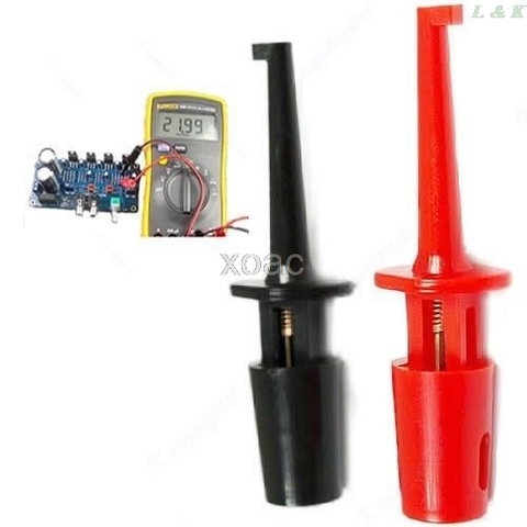 1 par gancho Clip individual sonda de prueba Mini Grabber para multímetro M09 dropship ► Foto 1/4