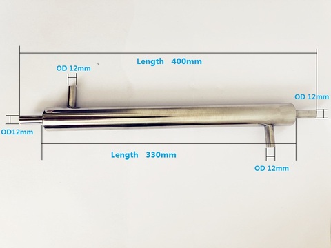 400mm refrigerador destilador Luna condensador para Homebrew Whisky Vodka vino fabricante de reflujo de acero inoxidable 304 ► Foto 1/2