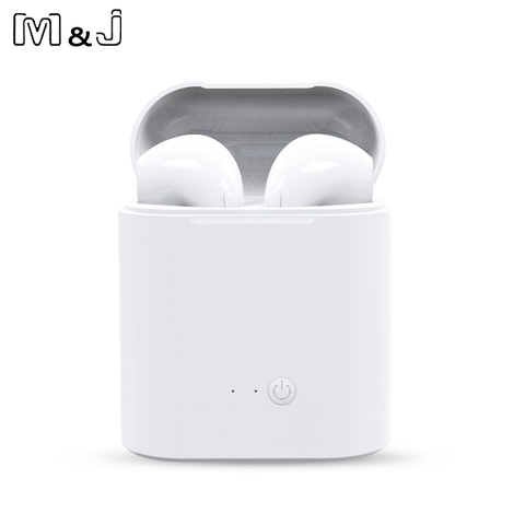 Auriculares TWS i7s inalámbricos por Bluetooth, Auriculares deportivos con micrófono para teléfonos inteligentes, iPhone, Xiaomi, Samsung, Huawei y LG ► Foto 1/6