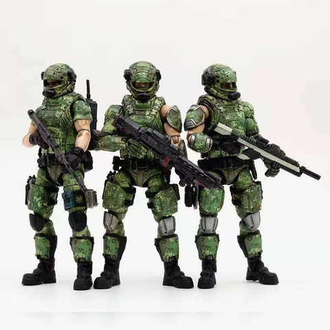 JOYTOY-figura de acción de uniforme militar de camuflaje ruso para hombre, juguete coleccionable, modelo militar, regalo de Navidad, 1/18 ► Foto 1/6