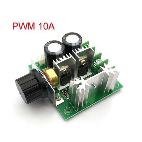 PWM DC Motor regulador de velocidad ajustable Interruptor de Control de Velocidad 12V 24V 36V 10A ► Foto 1/4