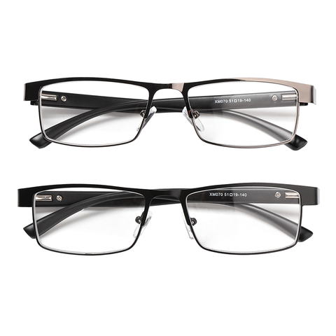 De alta calidad de los hombres de titanio de aleación de gafas de lectura no esférico de lentes de la hipermetropía anteojos recetados + 1,0 ~ + 4 ► Foto 1/6