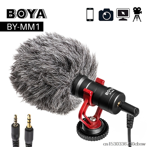 BOYA-micrófono BY-MM1 para grabar videojuegos, tarjeta de sonido, estudio, Bluetooth, para cantar, Pc, By-m1, grabador de Stream ► Foto 1/6