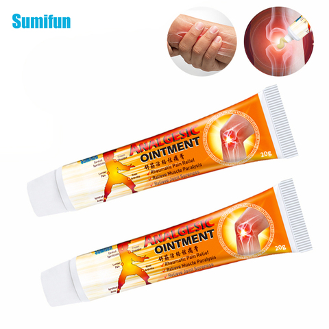 Sumifun 1 Uds chino analgésico bálsamo ungüento artritis de la articulación de alivio de dolor de espalda crema artritis reumática esguince muscular ungüento ► Foto 1/6