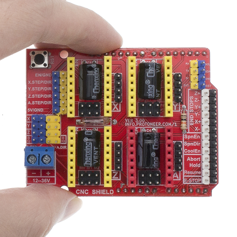 Nuevo CNC escudo V3 máquina de grabado/3D impresora/A4988 placa de expansión del controlador ► Foto 1/6