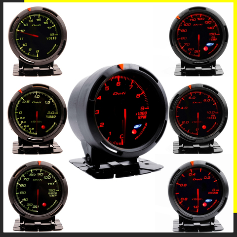 Defi Boost Gauge para BMW E 30 34 36 38 39 46 53 60 82 83 87 90 92 F 11 20 puntero automático turbo medidor de presión saat 60mm ► Foto 1/6