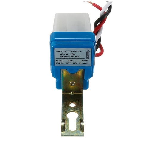 Interruptor de Crepúsculo de lámpara automático AC DC 12V 10A, Sensor de luz, interruptor de Crepúsculo ► Foto 1/4