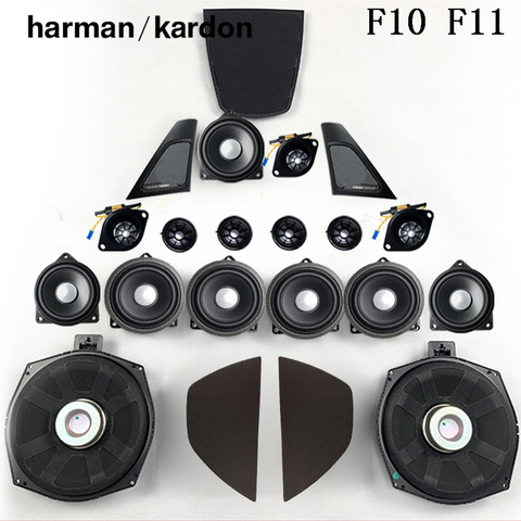 Bocina para BMW F10 F11 5 Series harmankardon, Kit de altavoces Subwoofer, amplificador de potencia, Tweeter bajos, Midrange ► Foto 1/6