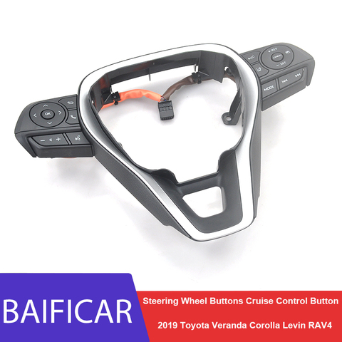 Baificar-Botones de volante multifunción, botón de Control de crucero para Toyota, Veranda, Corolla, Levin, RAV4, 2022 ► Foto 1/6