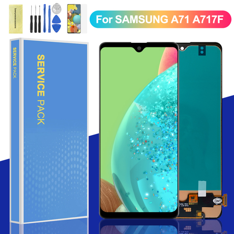 Pantalla LCD para Samsung Galaxy A71 A715, montaje de digitalizador con pantalla táctil, repuesto para A71, A715, A715F, A715FD ► Foto 1/6