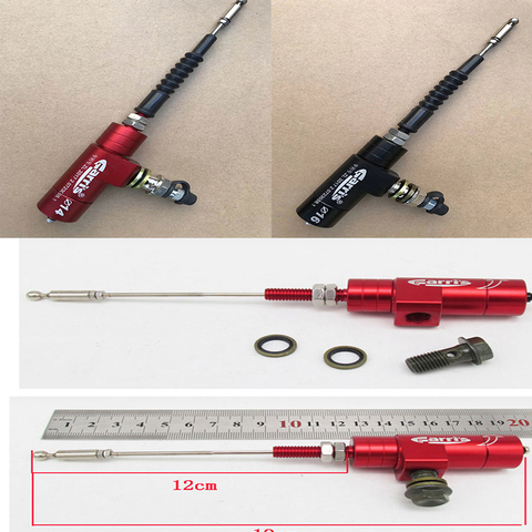 Bomba de freno de motocicleta, cilindro maestro de embrague hidráulico, varilla de freno con pistón de 14, 16 y 19MM para Honda, Yamaha, Suzuki, KTM ► Foto 1/6