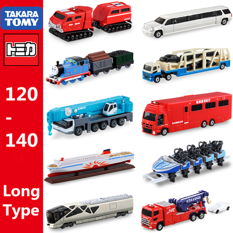 Takara Tomy-grúa en miniatura para niños, Tomica vehículo grande de la serie, fundido a presión, camión, autobús y coche de negocios ► Foto 1/6