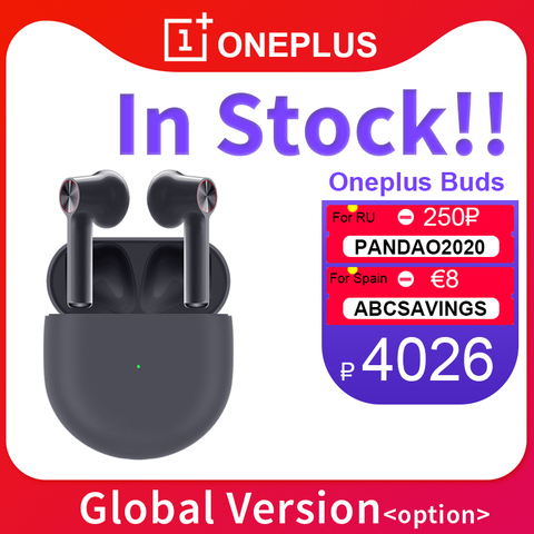 Auriculares OnePlus TWS inalámbricos Bluetooth 5,0 Cancelación de ruido ambiental para Oneplus 7 7Pro 7t 8 8Pro Nord ► Foto 1/6