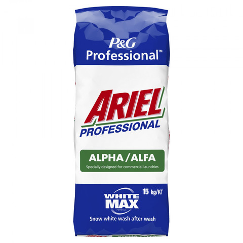 Detergente para lavandería Ariel professional Alpha 15 kg, 100 lavados ► Foto 1/2