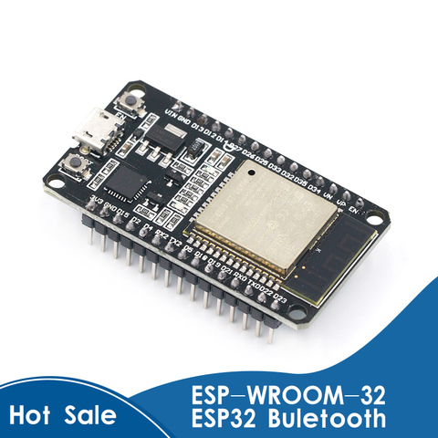 ESP-32S ESP-32 Placa de desarrollo, WiFi inalámbrico Bluetooth, Módulo de antena para Arduino 2,4 GHz Dual Core ESP32S ESP32 ► Foto 1/6