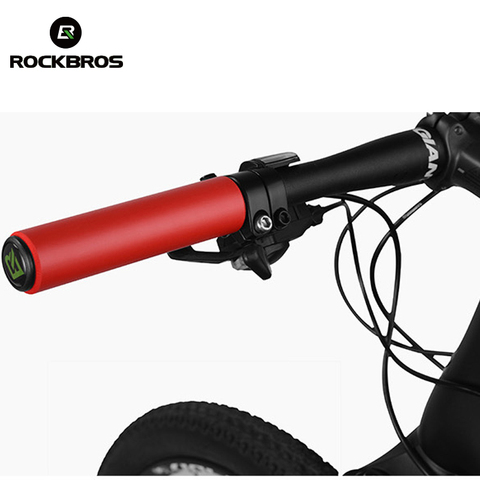 ROCKBROS los ultraligero bicicleta puños de espuma de silicona Anti-amortiguadora de deslizamiento de absorción de los puños MTB esposas Ciclismo de Carretera bicicleta apretones de manillar ► Foto 1/6