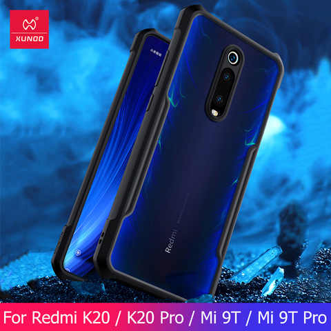 Para Xiaomi Red mi K20 K20Pro mi 9T mi 9T Pro funda protectora para teléfono móvil suave funda impermeable Airbag para mi 9T Pro Xundd ► Foto 1/6