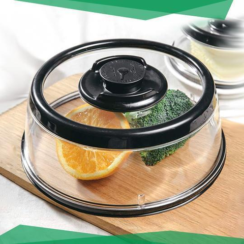 Funda de plástico para sellador de alimentos al vacío, sellador de alimentos al vacío instantáneo para cocina, funda para platos de refrigerador, herramienta de cocina ► Foto 1/6