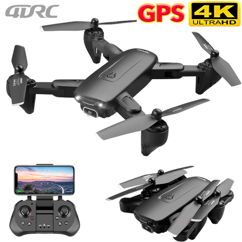 4DRC F6 GPS Drone con cámara 5G RC Quadcopter Drones HD 4K WIFI FPV plegable-punto volar fotos vídeo RC helicóptero de juguete ► Foto 1/6