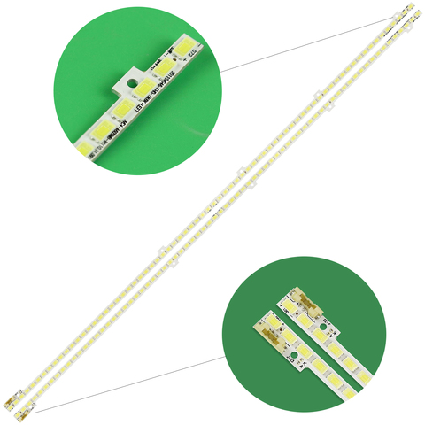 Tira de 2pcs LED 72leds para Samsung 46 