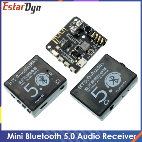 Mini placa decodificadora Bluetooth 5,0, receptor de Audio BT5.0 PRO, reproductor MP3 sin pérdidas, módulo amplificador de música estéreo inalámbrico con funda ► Foto 1/6