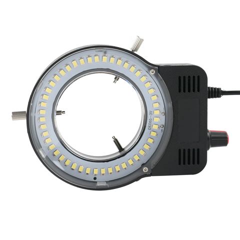 Lámpara de anillo de luz ajustable para microscopio Industrial, lupa de cámara Industrial, 48 LED SMD, USB, 110V-220V, 3W-5W ► Foto 1/5