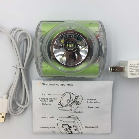 Linterna Led para minería IP68, potente linterna para pescar, recargable, para buceo, Camping, a prueba de explosiones, 18650 ► Foto 1/6