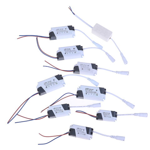 3W-36W carcasa de plástico corriente constante 300mA LED controlador de lámpara adaptador de fuente de alimentación 165-265V ► Foto 1/1