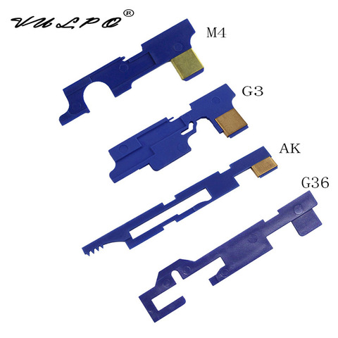 VULPO Airsoft reforzado con Selector de placa para Airsoft AEG M4/AK/G36/G3 serie ► Foto 1/5