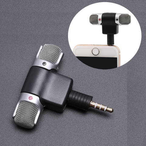 Micrófono metálico portátil 3,5mm Jack Lavalier Tie Clip micrófono Mini Audio Mic para micrófono de teléfono móvil Speech Leture ► Foto 1/6