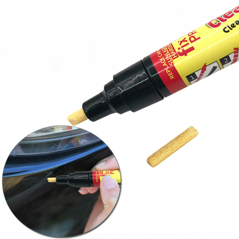 Pluma de pintura para coche, producto de reparación de rayaduras de coche, aplicador de capa transparente, estilo fijo Pro ► Foto 1/6