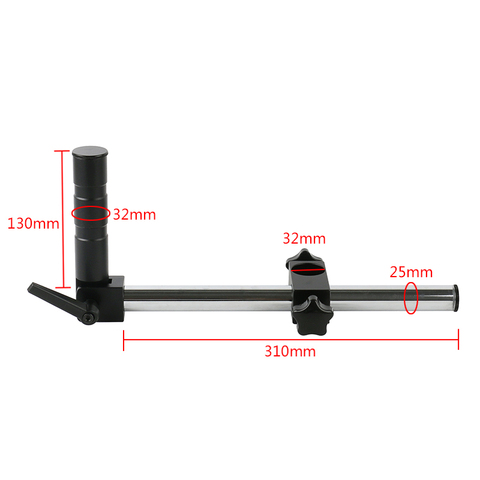 Cardán de brazo único de 32MM, Binocular, microscopio estéreo Trinocular, cardán giratorio de 360 grados, soporte Universal para brazo ► Foto 1/6