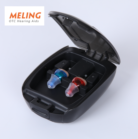 Melinghearing-audífono inalámbrico Digital recargable, Mini amplificador de sonido ITC portátil ► Foto 1/3
