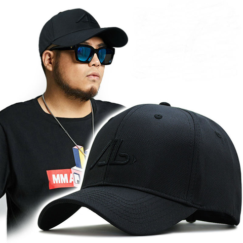 Gorra de béisbol masculina de talla grande para hombre, gorro de béisbol masculina de talla grande con Cierre trasero de poliéster de 56-61cm 62-68cm para primavera y verano ► Foto 1/6