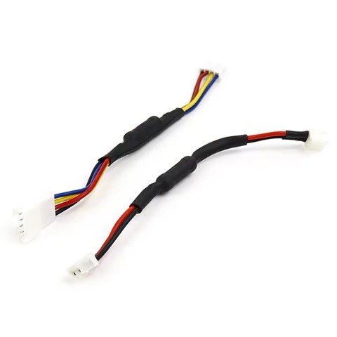 Cable de resistencia de ventilador para tarjeta gráfica de PC, conector hembra de 2/4 pines a 2/4 pines, reducción de velocidad del ventilador, Resistencia de ruido, Cable de reducción lenta ► Foto 1/4