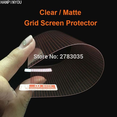 7 pulgadas 92mm * 153mm Universal claro brillante/antideslumbrante mate DIY Grid Protector de pantalla Protector de película protectora para 7,0 