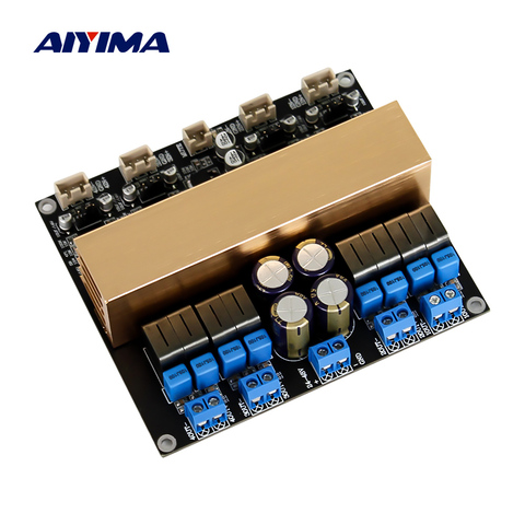 AIYIMA-Amplificador de potencia Digital TPA3255 de 4 canales, amplificador de potencia de clase D de 315W, Mini amplificador de sonido para cine en casa, tarjeta de Audio ► Foto 1/5