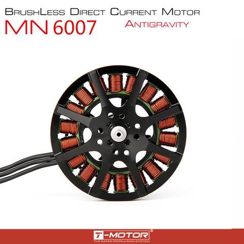 T-MOTOR antigravedad 6007 KV160/KV320, diseño ultrafino, peso más ligero para tiempo de vuelo largo, multirotor y VTOL UAV, 1 Uds. ► Foto 1/4