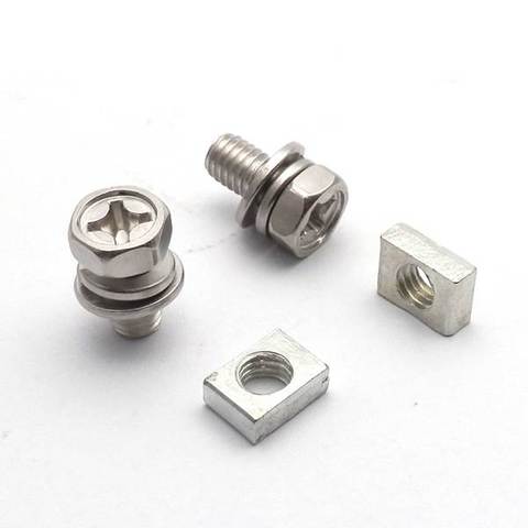 Juego de 2 tuercas y tornillos universales para motocicleta, batería de bicicleta ATV, 5mm, 6mm, M6 x 12mm, M5 x 10mm, Firt, 4Ah, 5Ah, 6AH, 7Ah ► Foto 1/5