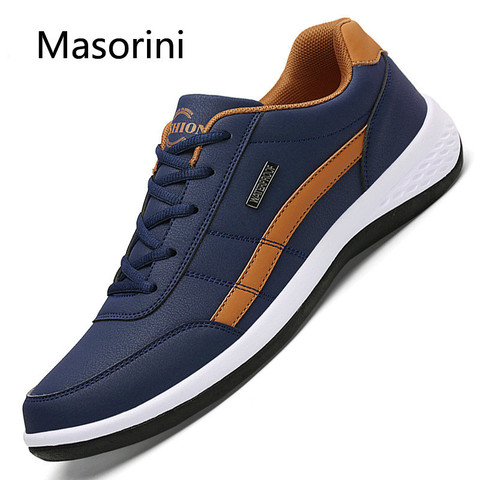 Zapatos de cuero para hombre, calzado informal de tendencia inglesa, italiano, transpirable, para caminar ► Foto 1/6