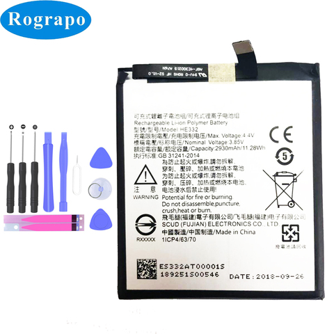 Original 2930mAh batería de reemplazo para SHARP S2 fs8010 AQUOS s2 HE332 para móvil baterías de teléfono ► Foto 1/4