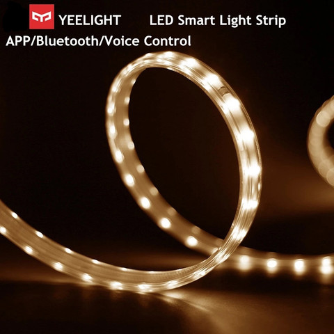 YEELIGHT Smart LED de luz de tira de 2700K - 6500K APP Control remoto Bluetooth Control por voz Control inteligente vinculación de casa inteligente ► Foto 1/6