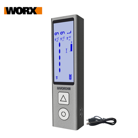 Worx-Mini telémetro láser Digital, 40m, WX013, LCD, de bolsillo, Medición de distancia, recargable por USB ► Foto 1/6