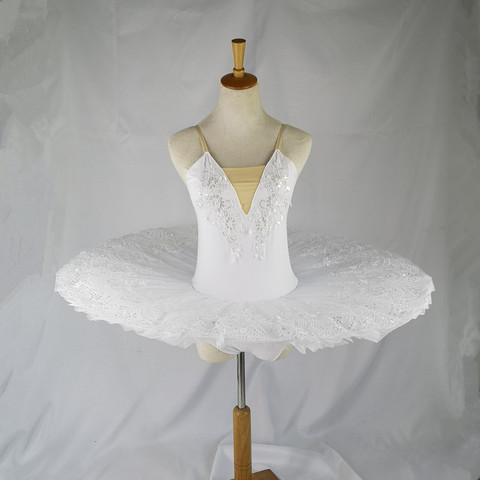 Cisne blanco tutú de ballet profesional de niño niños niñas traje de bailarina de fiesta y trajes de baile de ballet tutu niño adulto ► Foto 1/6